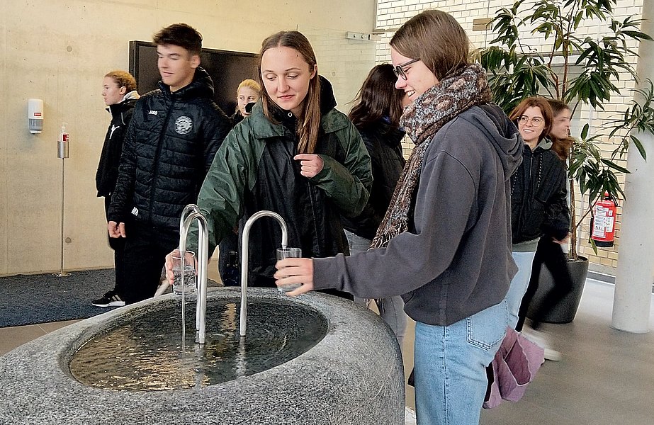 Gymnasium Wilhelmsdorf Auf ein Glas Wasser in Sipplingen