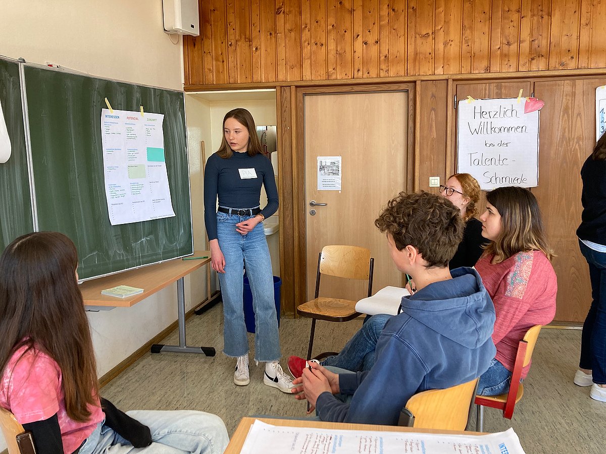 Gymnasium Wilhelmsdorf Wer bin ich und wo will ich hin? für