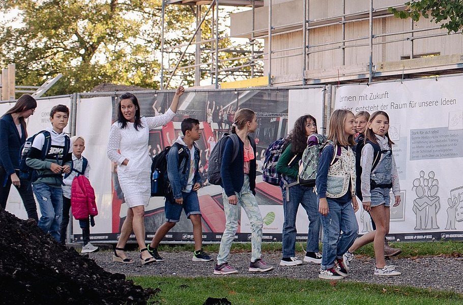 Gymnasium Wilhelmsdorf Das Gymnasium Wilhelmsdorf auf dem Weg in die