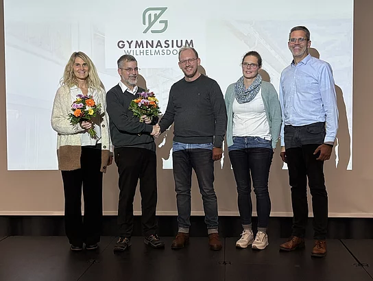 Begrüßung der neuen Elternbeiratsvorsitzenden