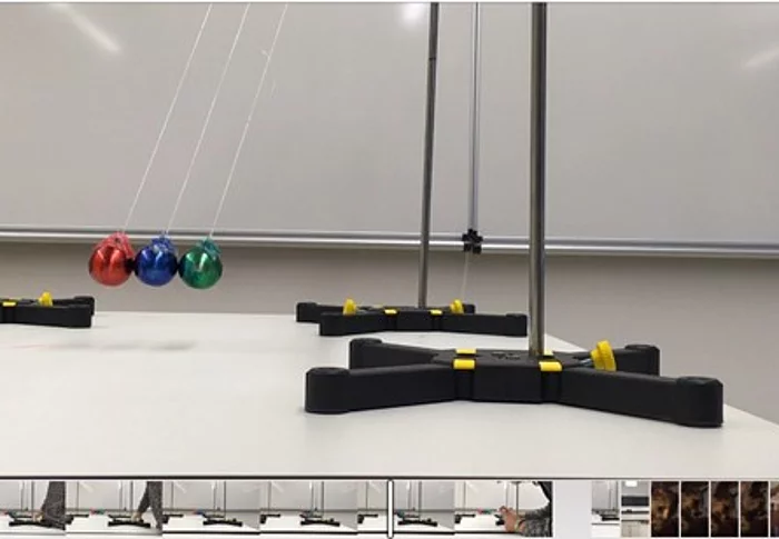 Kugelstoßpendel Versuch